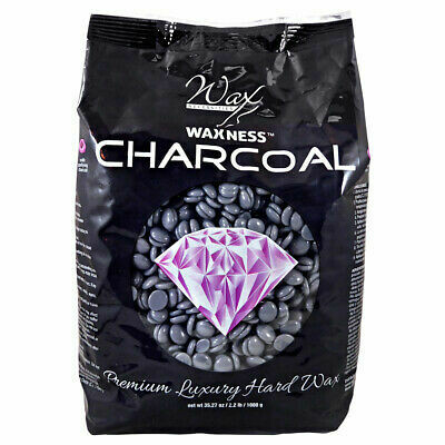 CHARCOAL PREMIUM LUXURY HARD WAX 2.2 LB / 1 KG