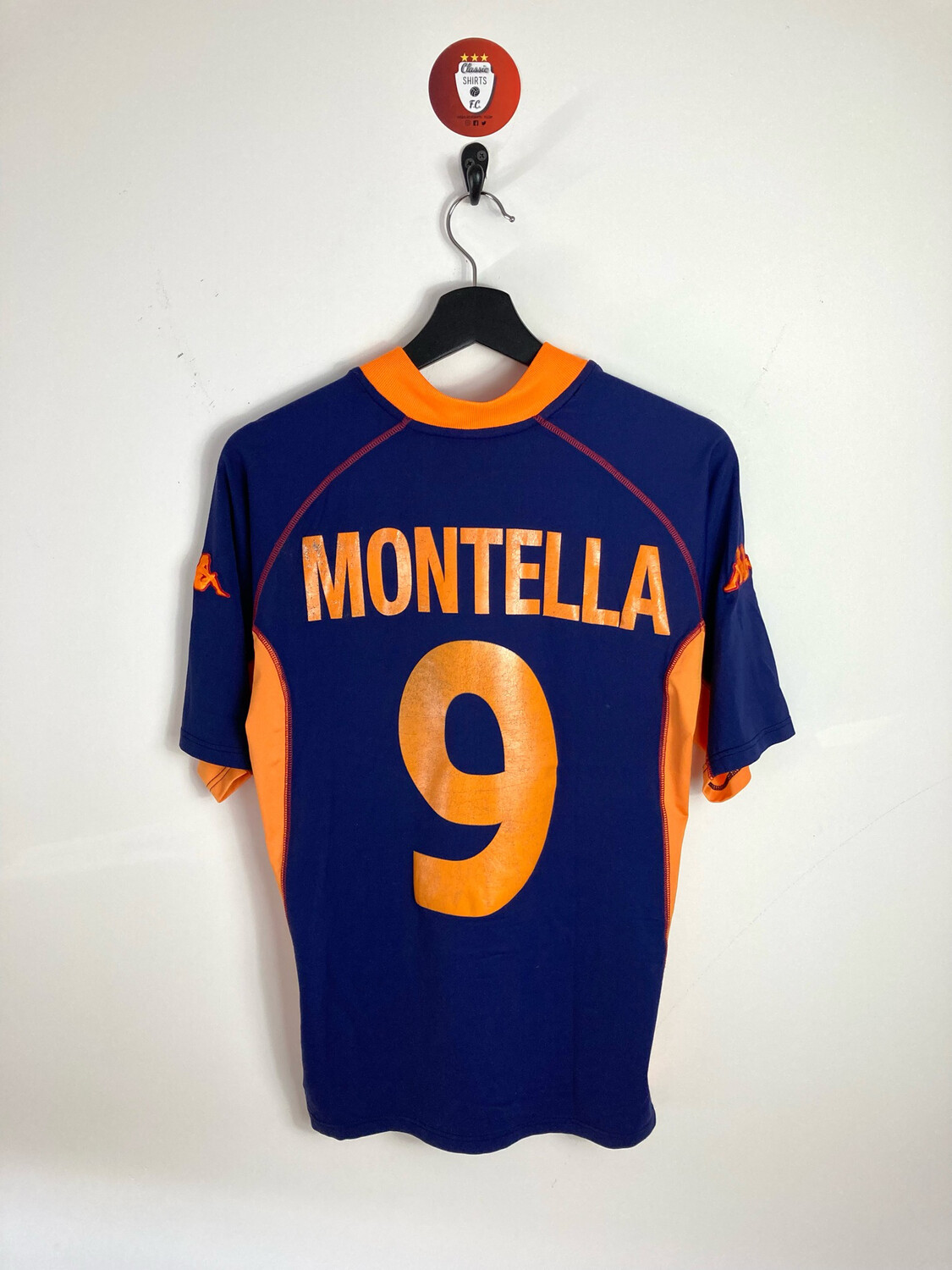 AS Roma 2001-02 Montella third shirt
