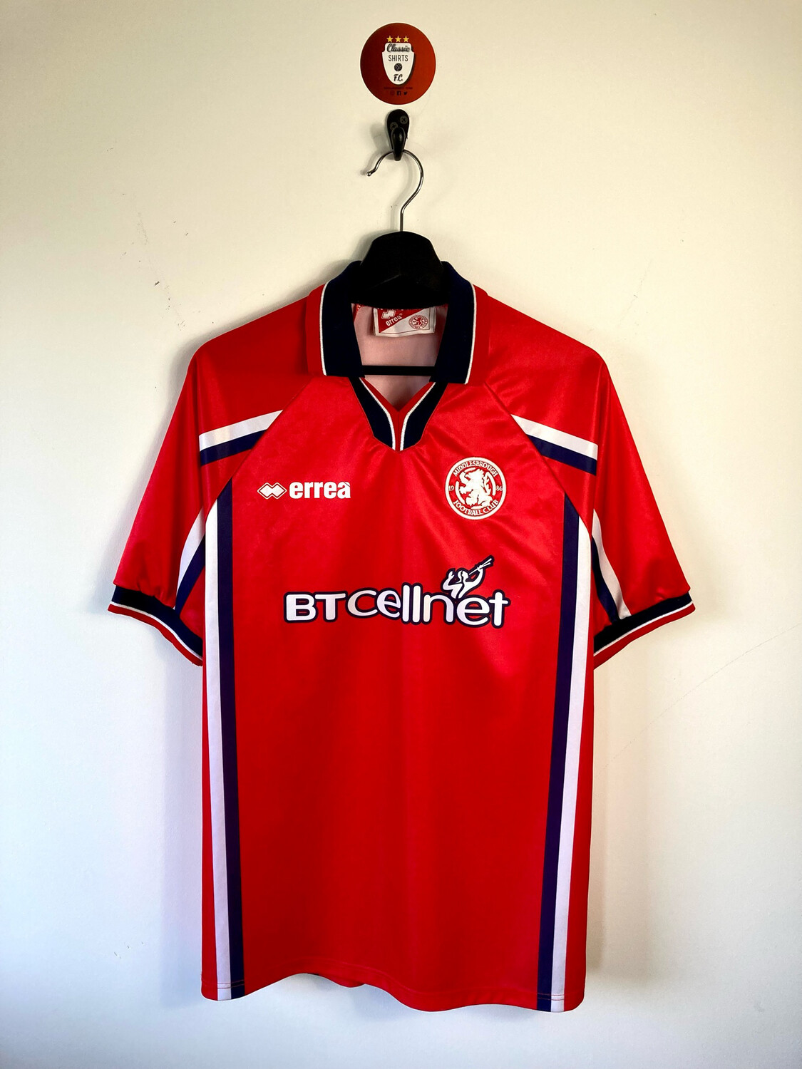 Middlesbrough 1999-00 home shirt