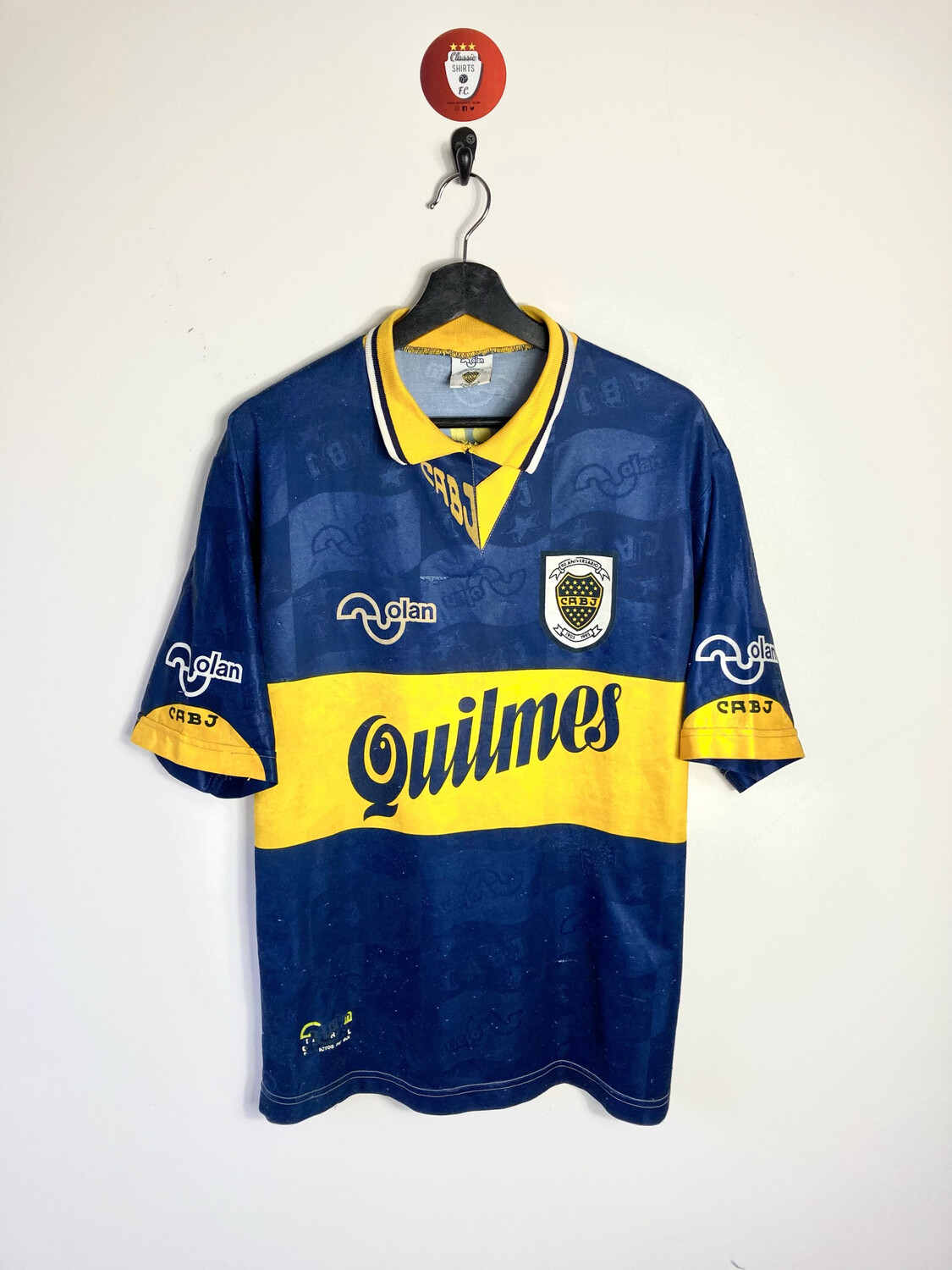 Boca Juniors 1995 home shirt