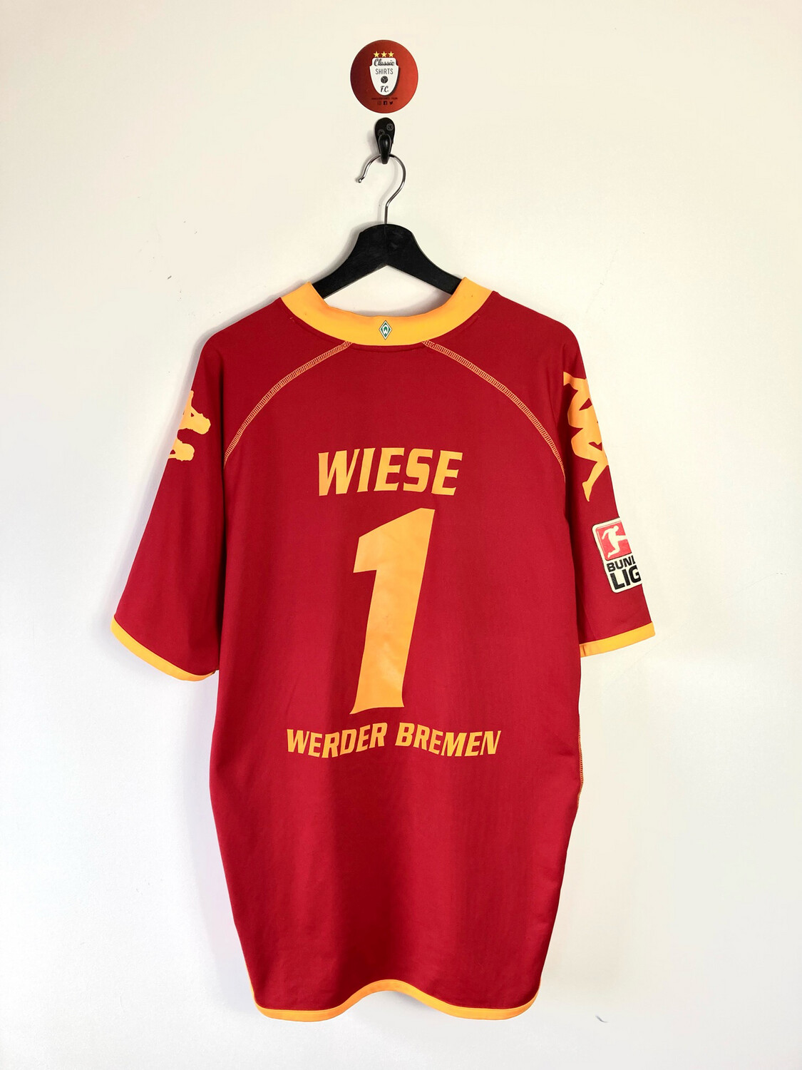 Werder Bremen Wiese 2008-09 Goalkeeper shirt