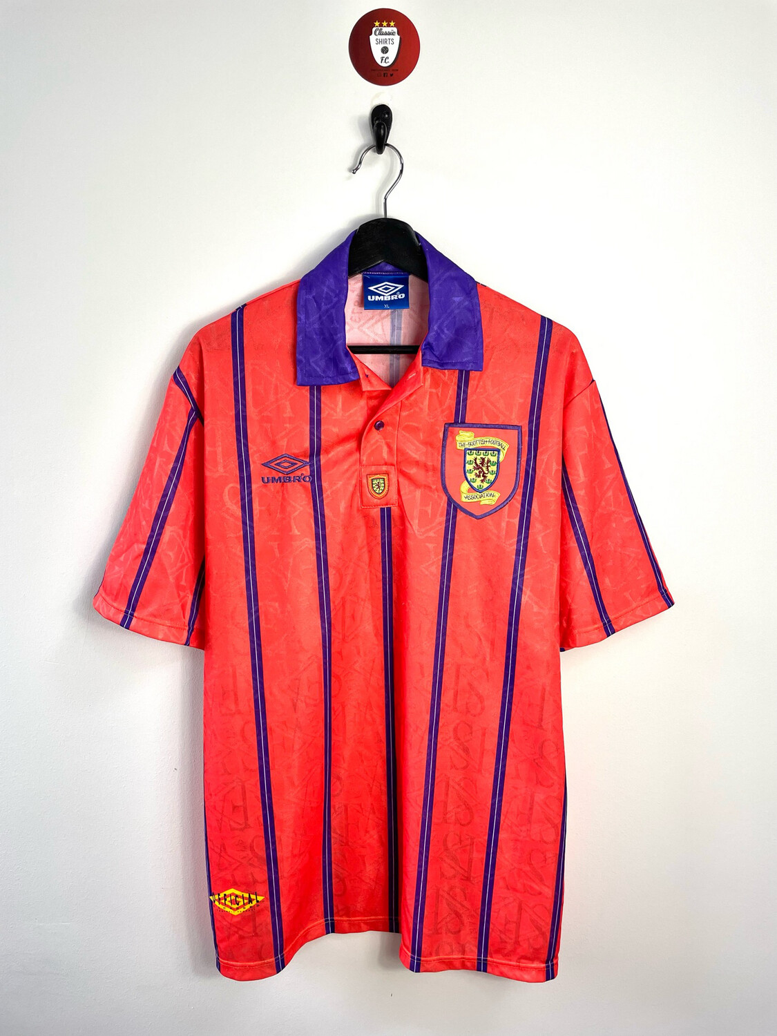 Scotland 1993-95 away shirt