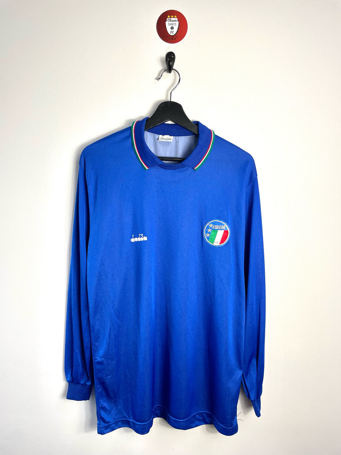 Italy 1986-90 home shirt