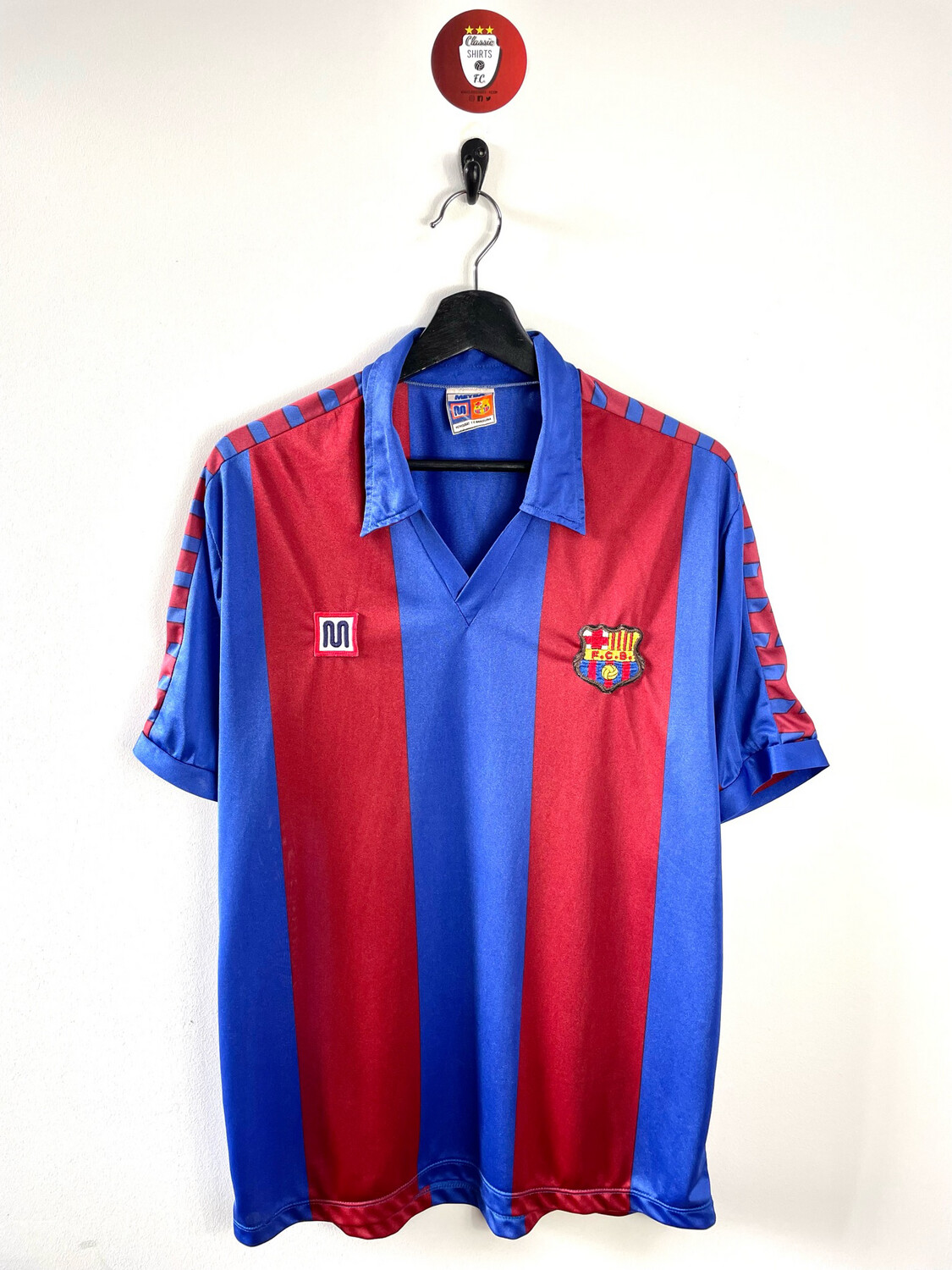Barcelona 1984-89 home shirt
