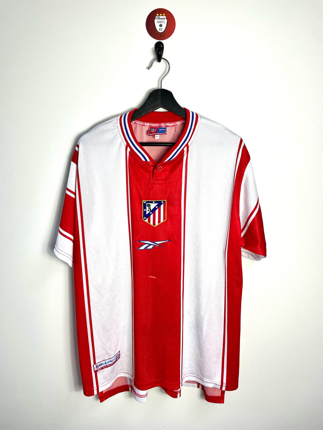 Atletico Madrid 1999-00 home shirt