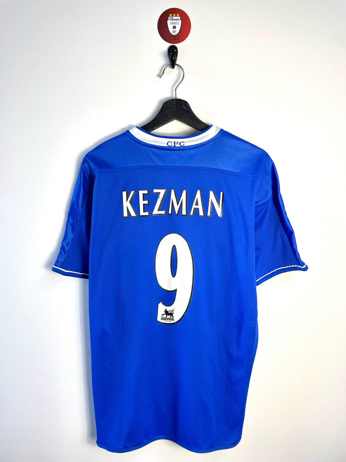 Chelsea Kezman 2004-05 home shirt