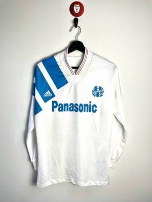 Olympique Marseille 1991-92 home shirt longsleeves