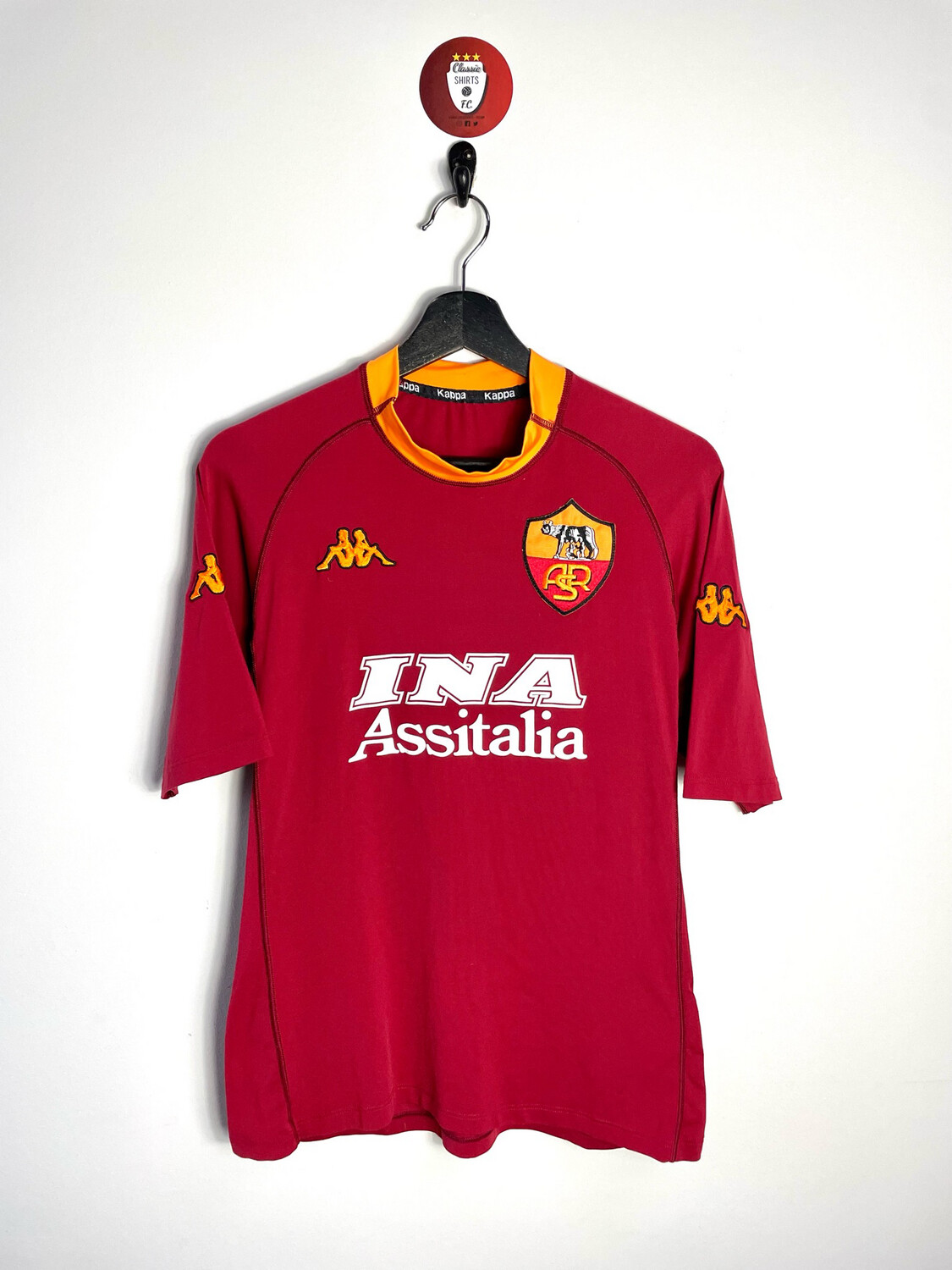 AS Roma 2000-01 home shirt