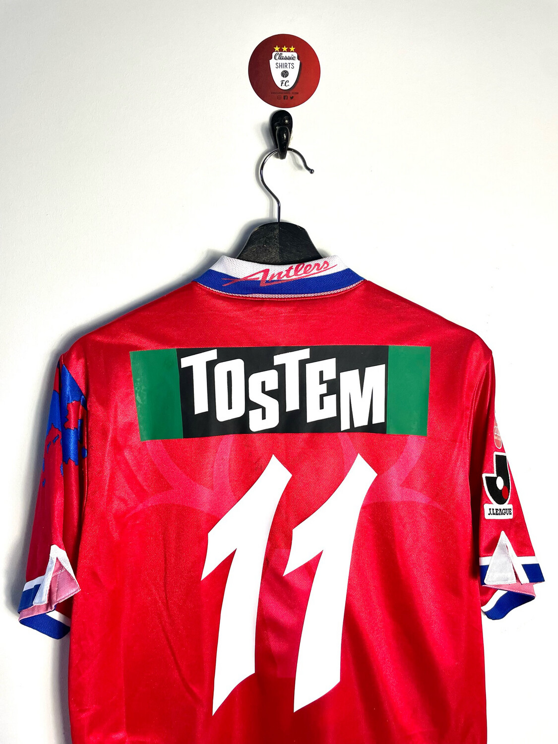 Kashima Antlers 1995-1996年モデルジャージ Kashima Antlers 1995-96 home shirt #11