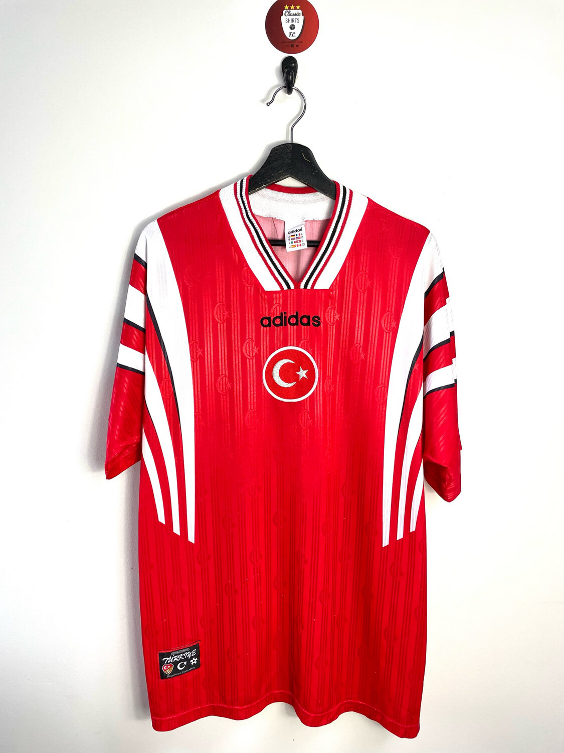 Turkey 1996-97 home shirt