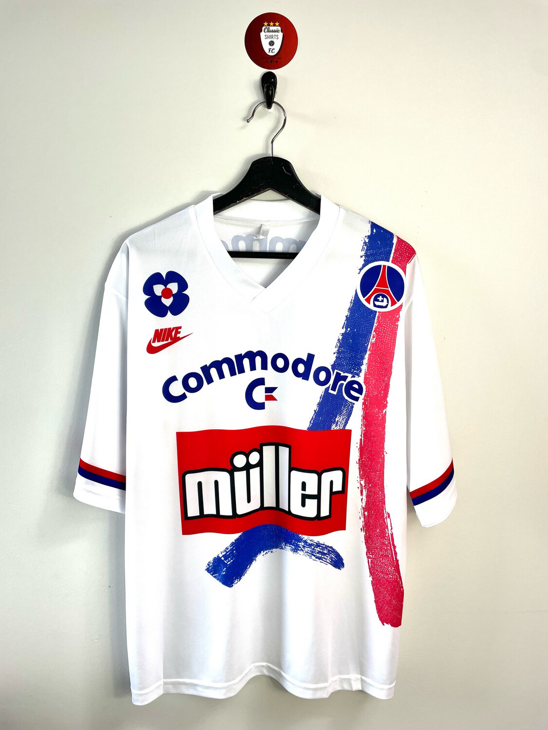 PSG 1991-92 home shirt #5