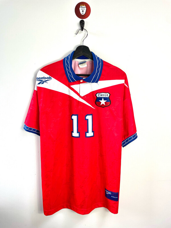 Chile 1997-99 home shirt #11 Salas