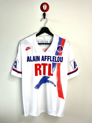 PSG 1990-91 home shirt #4