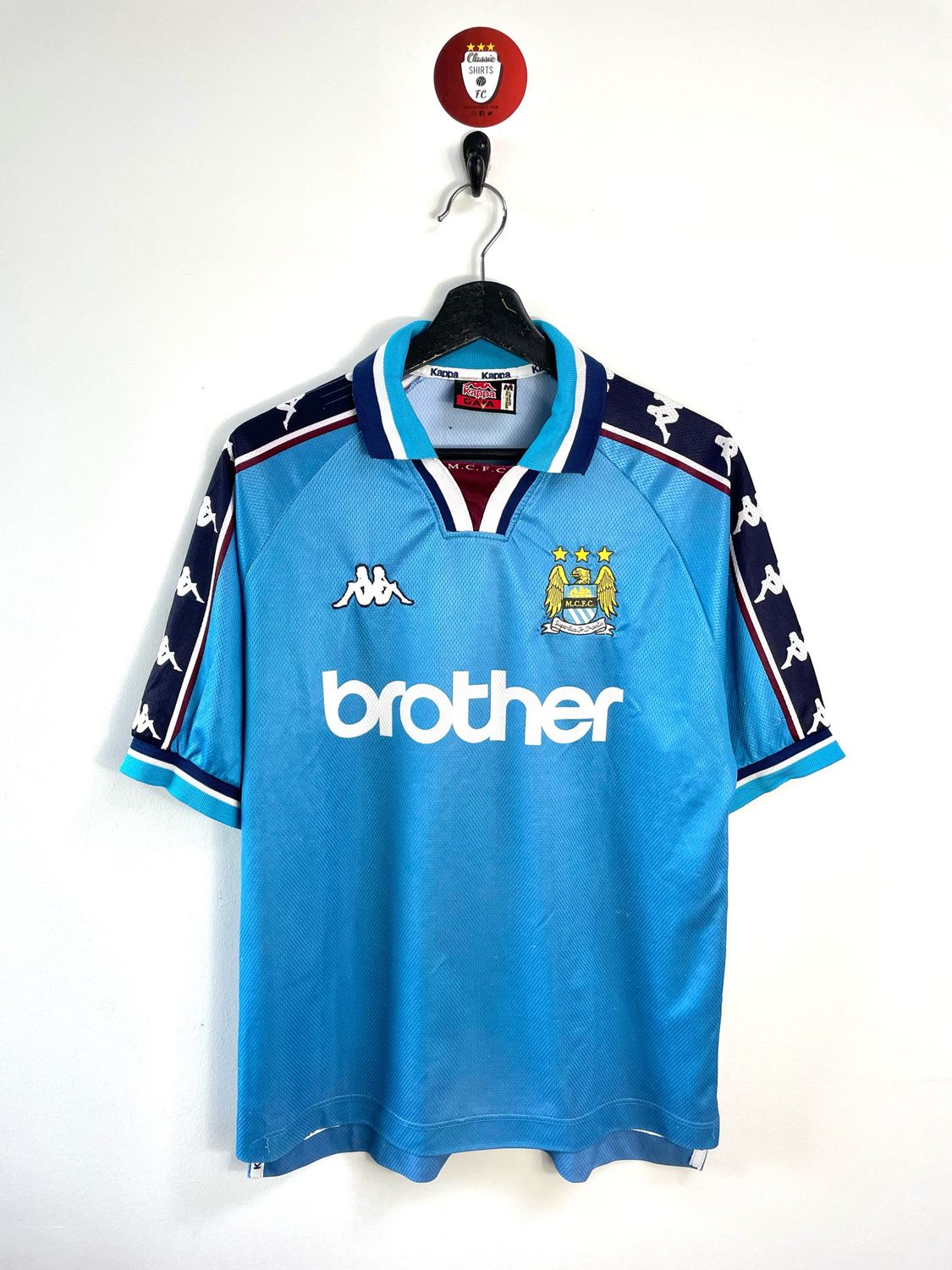 Manchester City 1997-99 home shirt