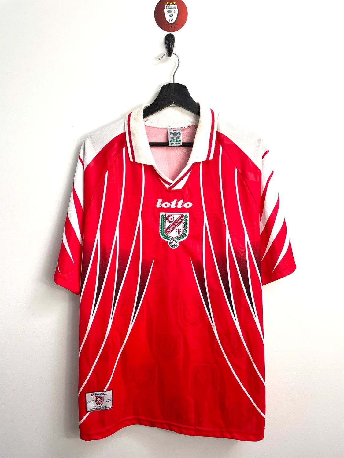 Tunisia 1998 home shirt