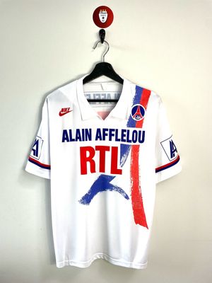PSG 1990-91 home shirt #10