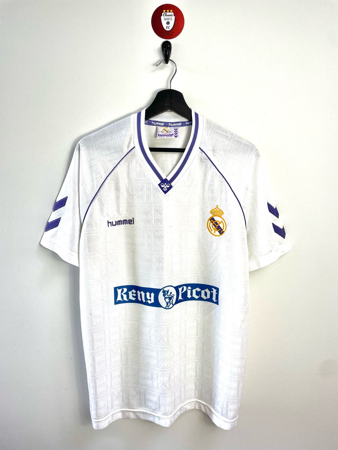 Real Madrid 1989-90 home shirt