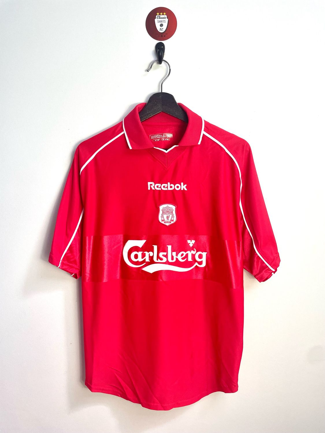 Liverpool 2000-02 home shirt