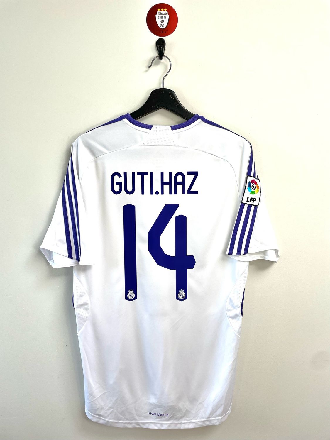 Real Madrid Guti 2007-08 home shirt