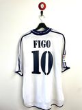 Real Madrid Figo 2001-02 home shirt