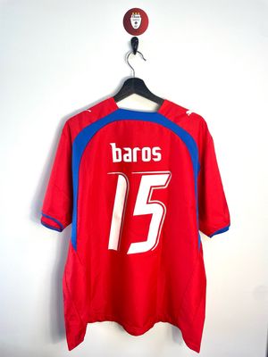 Czech Republic Baros 2006-08 home shirt