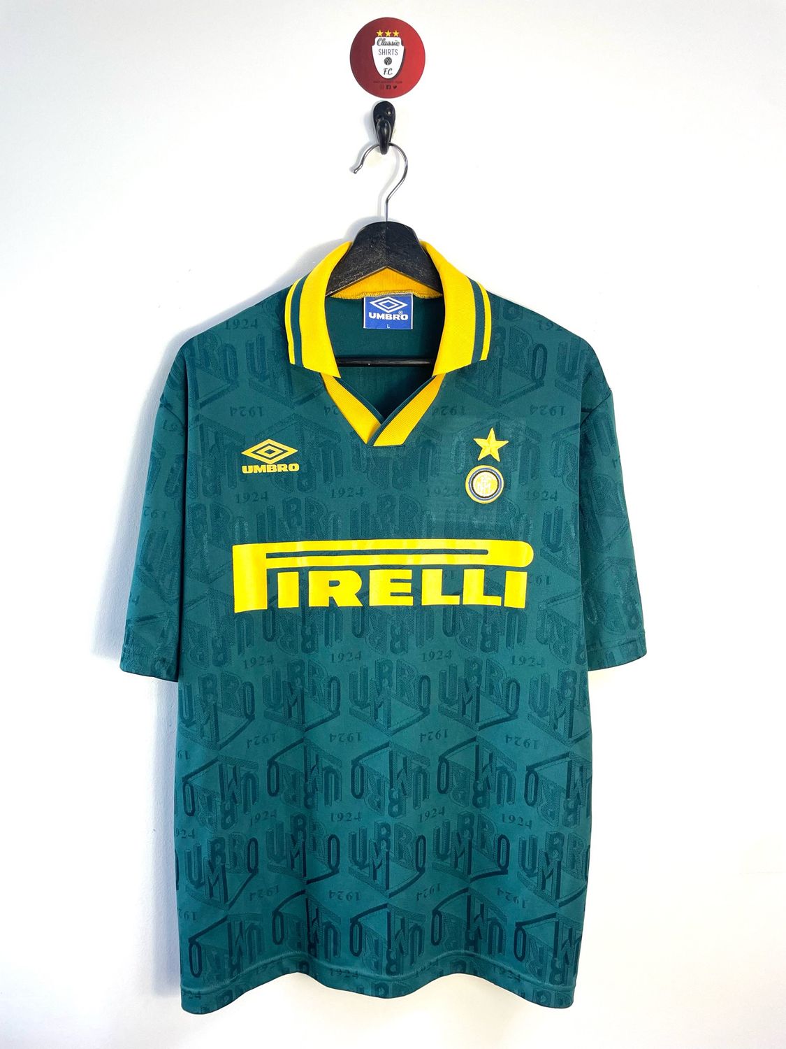 Inter Milan 1995-96 training shirt