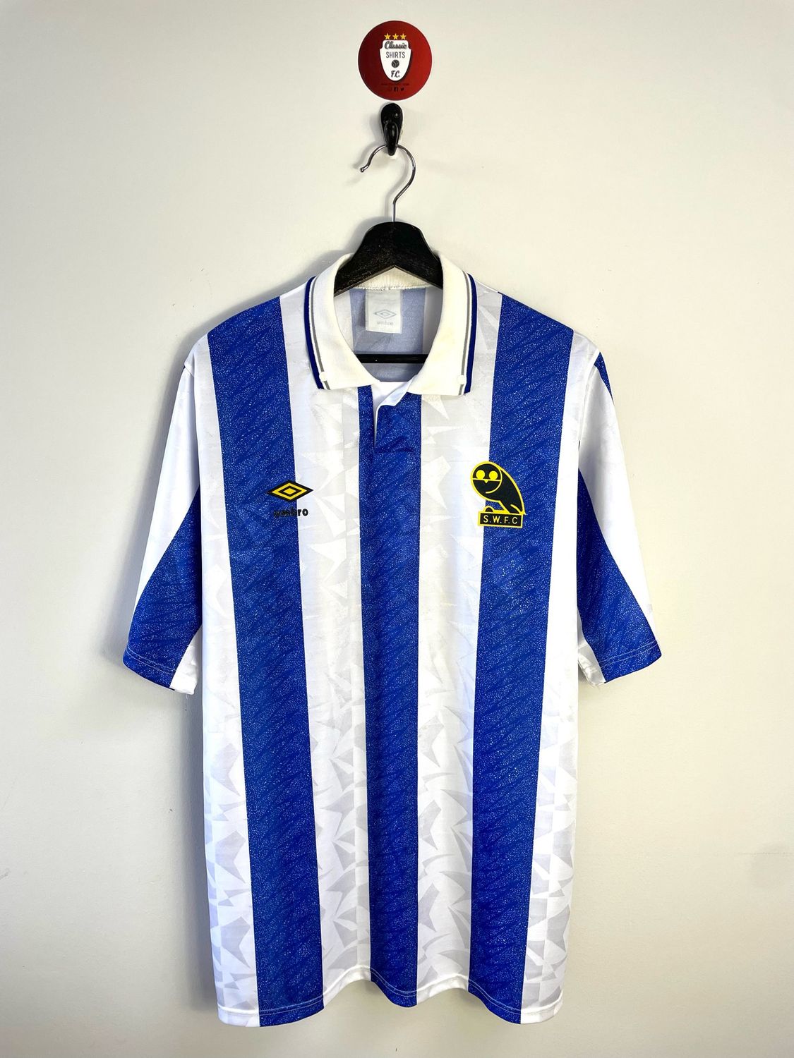 Sheffield Wednesday 1989-91 home shirt