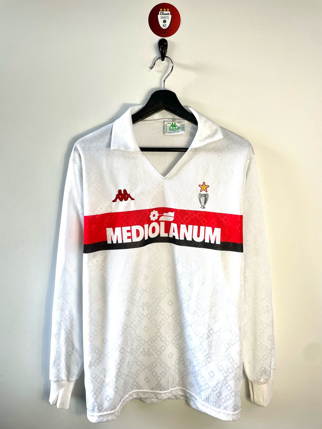 AC Milan 1989-90 away shirt