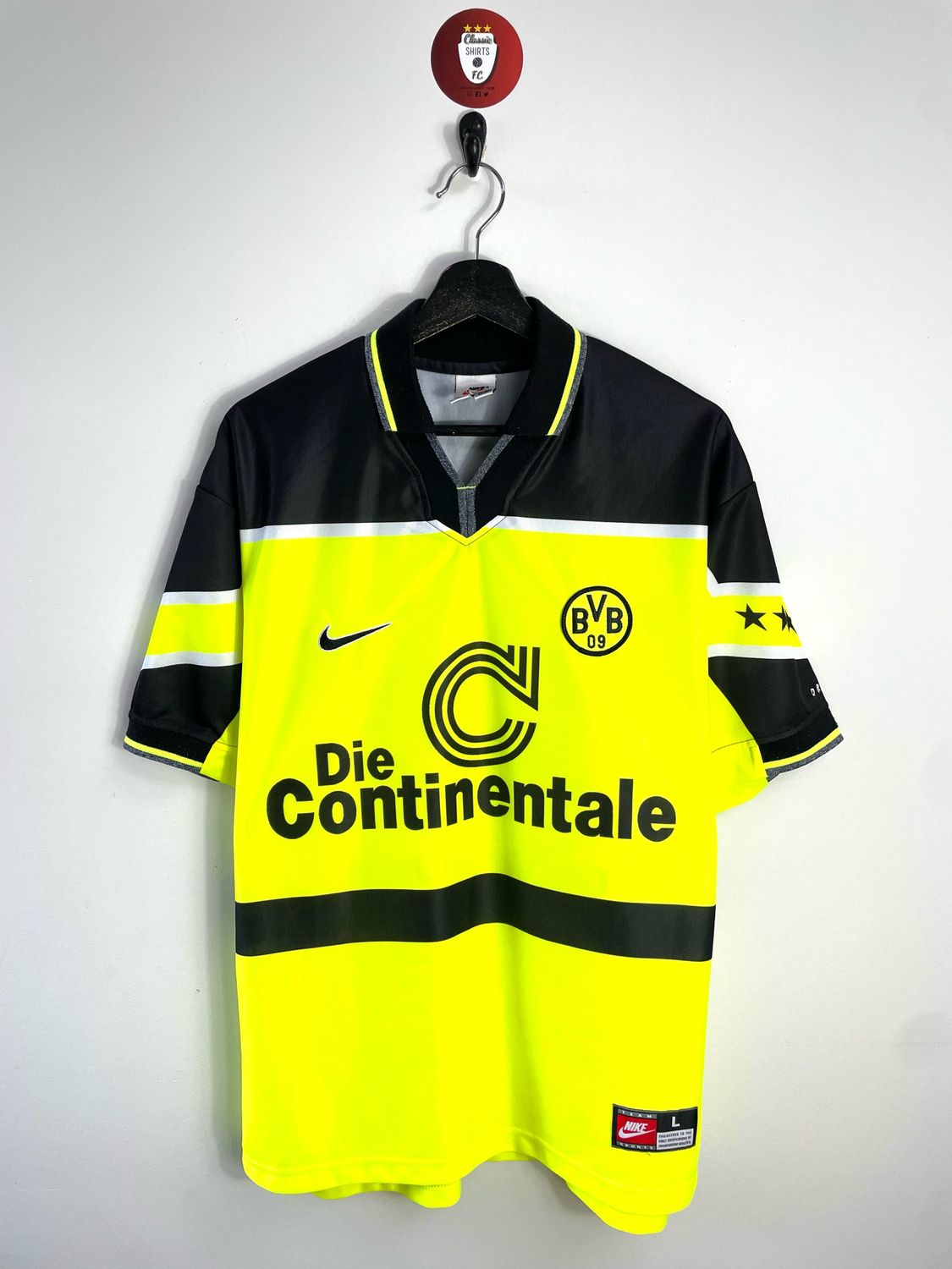 Borussia Dortmund 1997-98 home shirt