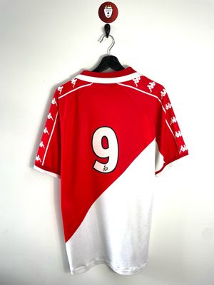 AS Monaco 1998-99 #9 Trezeguet home shirt