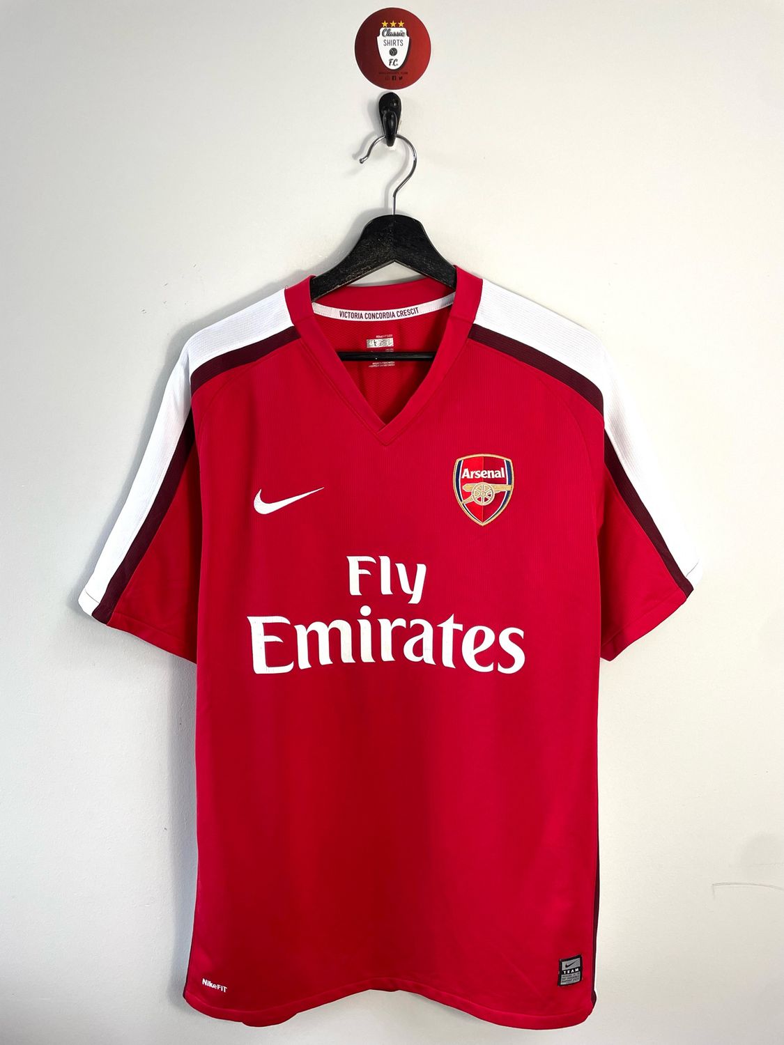 Arsenal 2008-10 home shirt