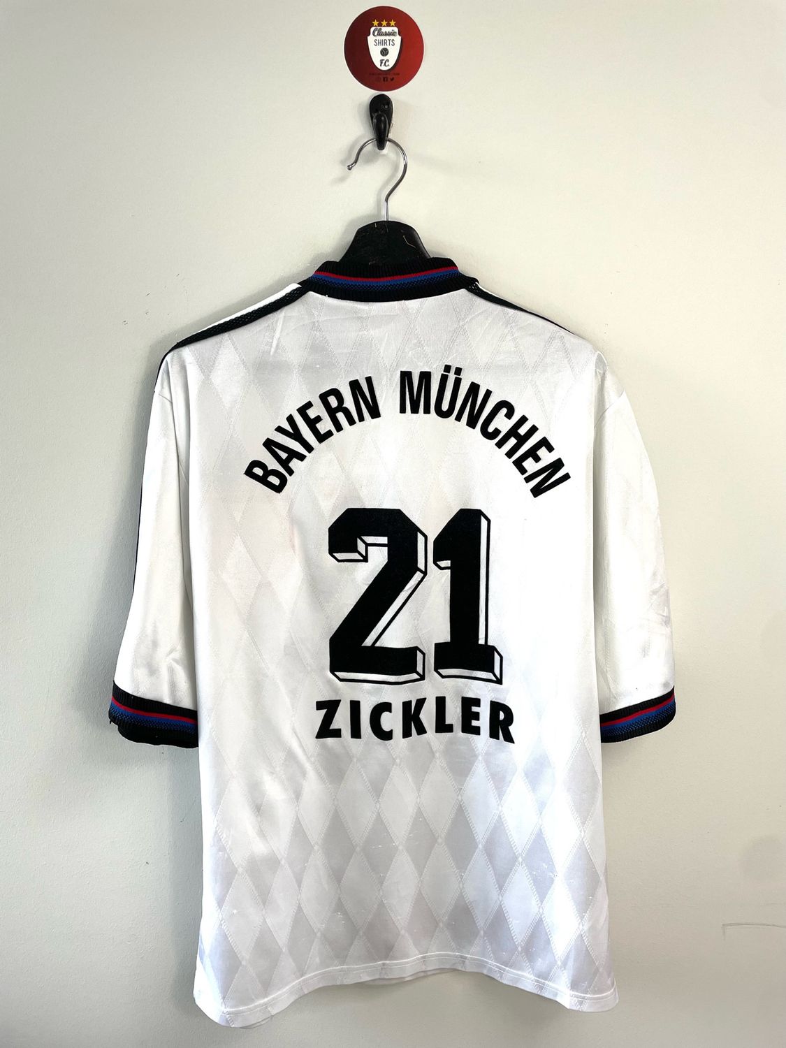 Bayern Munich 1996-98 away Zickler