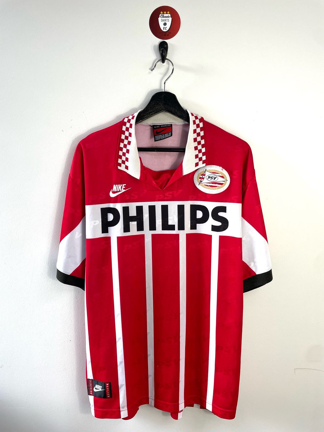 PSV 1995-96 home shirt