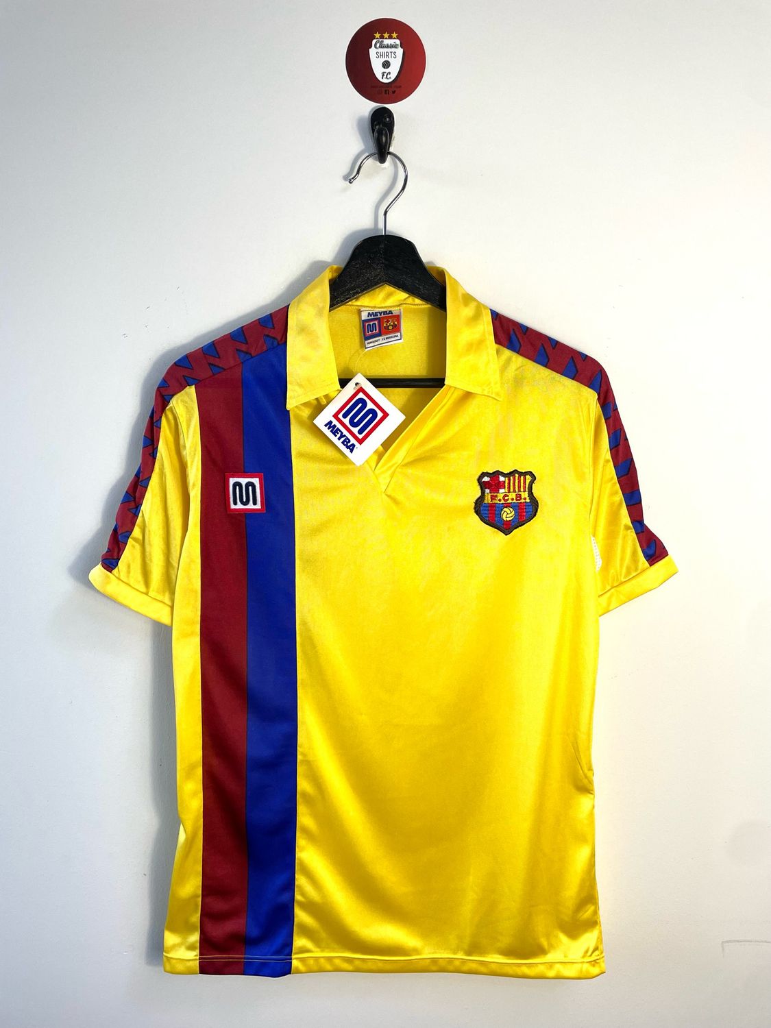 Barcelona 1982-89 away shirt BNWT
