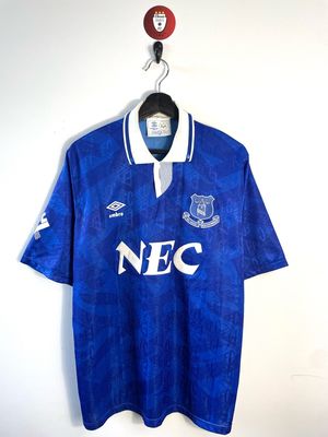 Everton 1991-93 home shirt