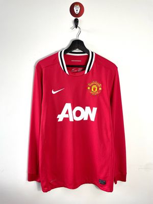 Manchester United 2011-12 home shirt longsleeves
