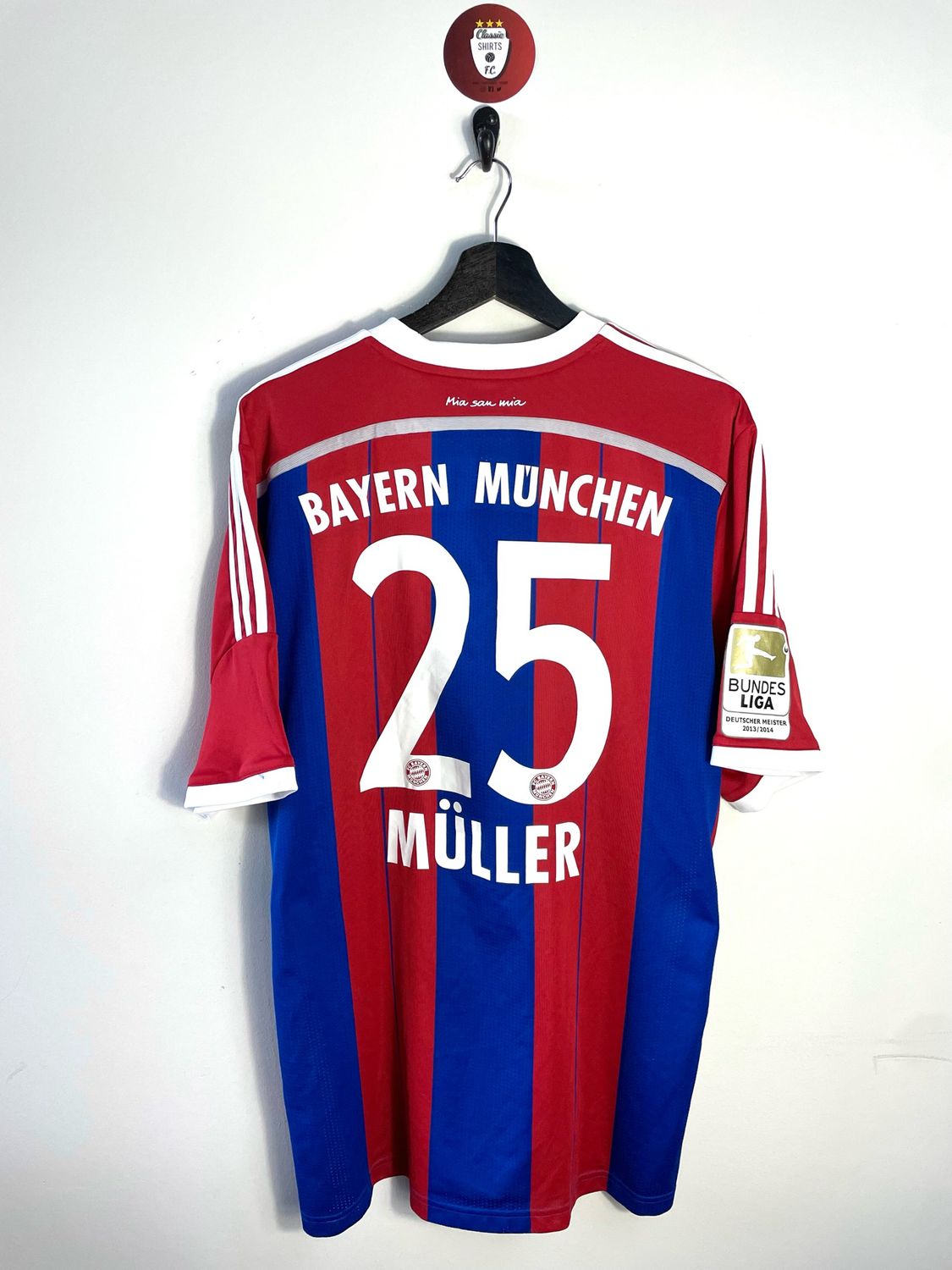 Bayern Munich Muller 2014-15 home shirt