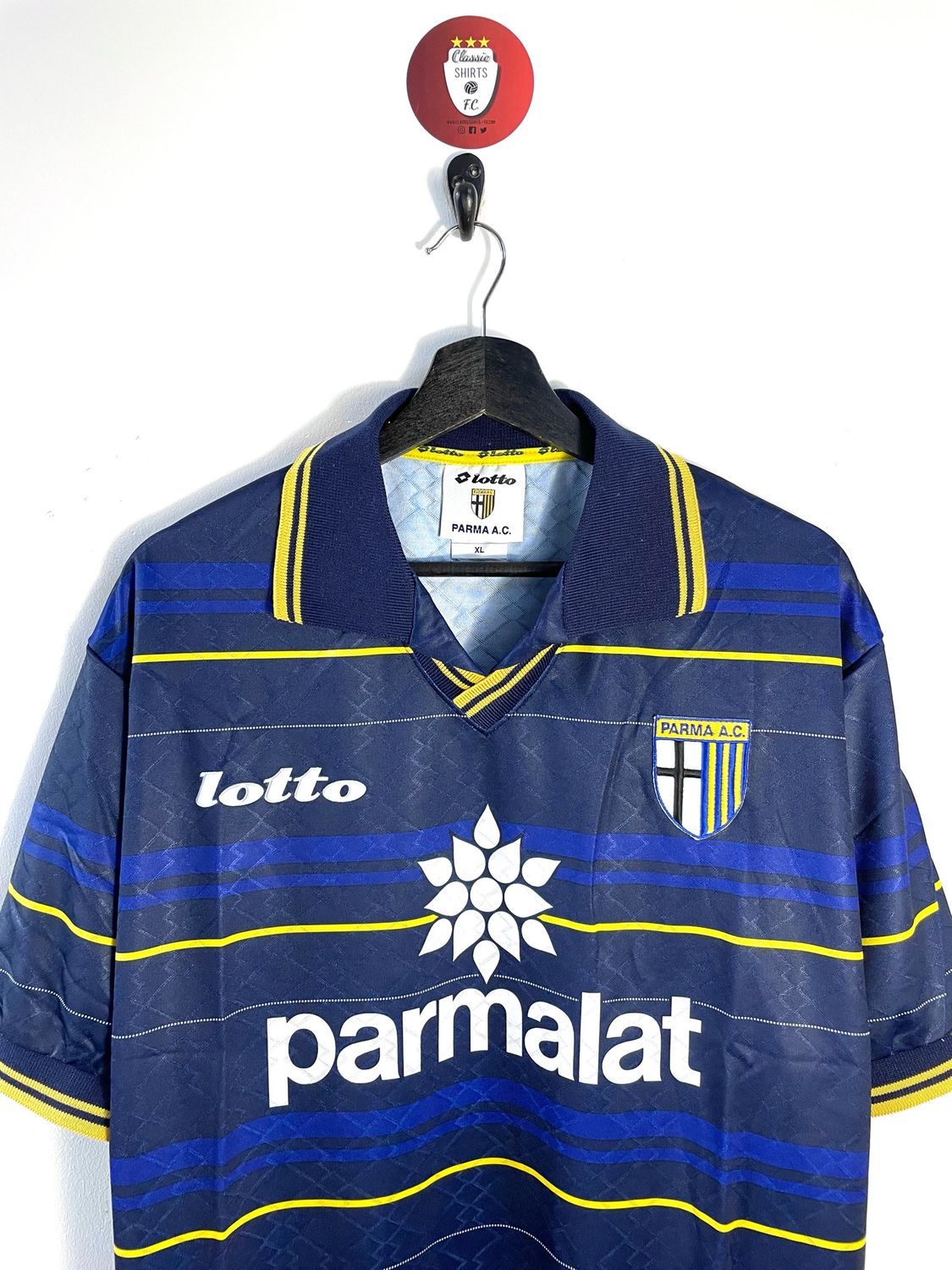 【希少】 3rd PARMA 1998 1999 希少】 3rd PARMA 1998 1999 1998-99 Parma Match Issue Third