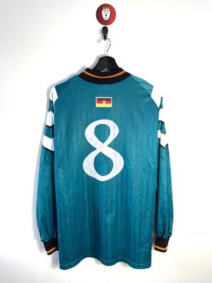 Germany 1996-98 #8 playerissue away shirt