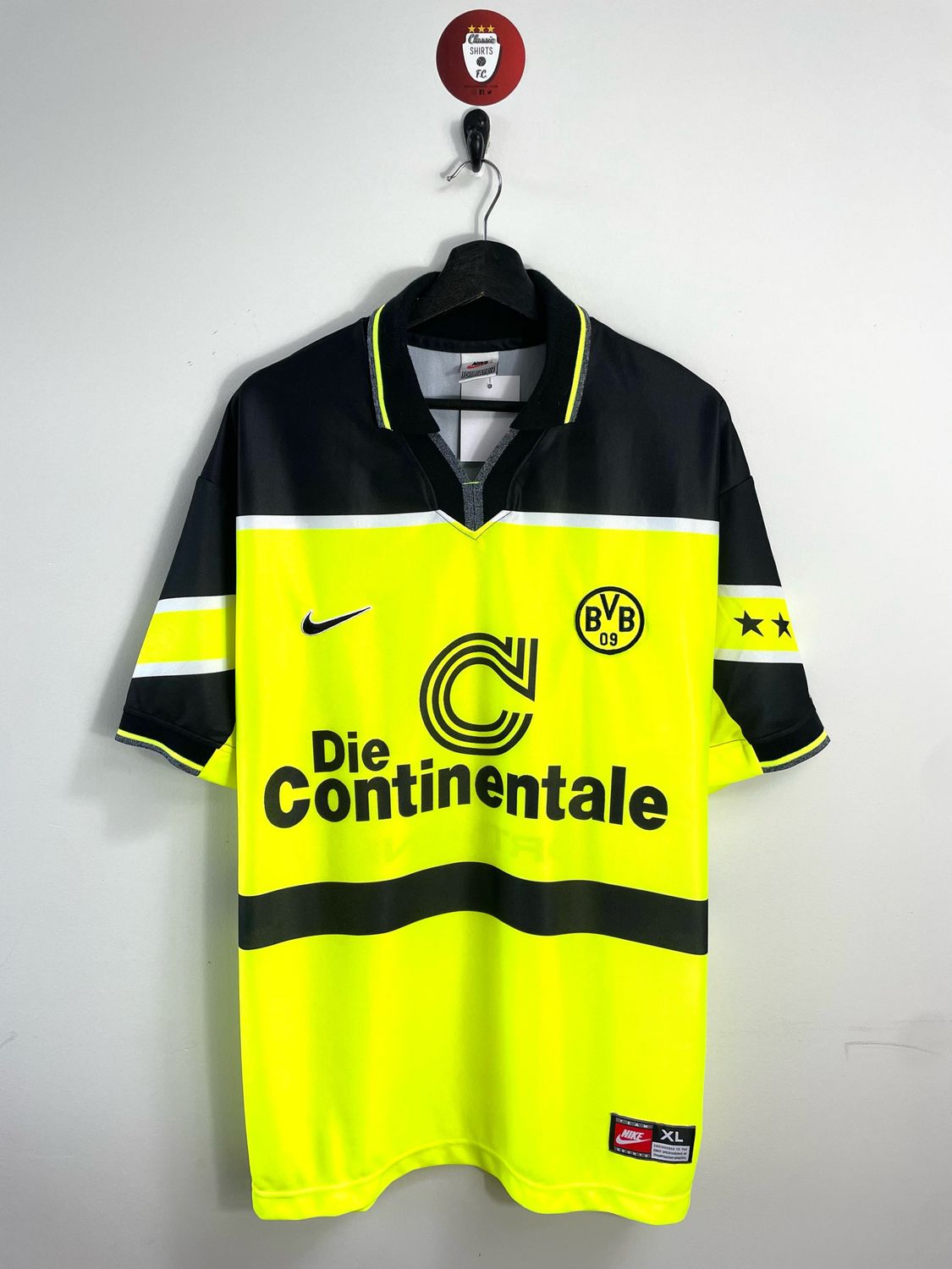 Borussia Dortmund 1996-97 home shirt