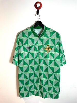 Northern Ireland 1990-92 home shirt