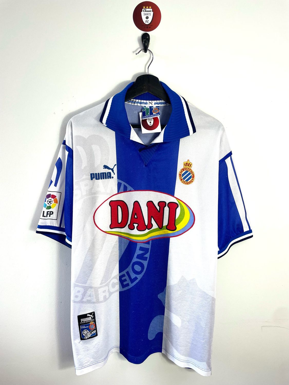 Espanyol 1997-98 home shirt