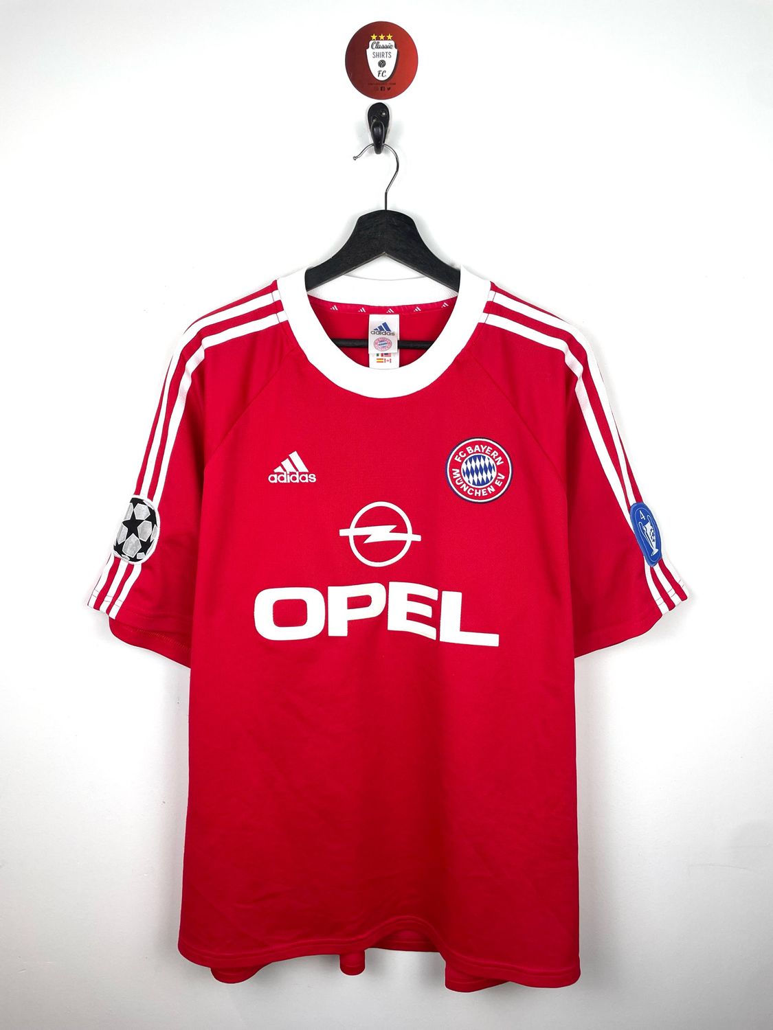 Bayern Munich 2000-02 CL shirt