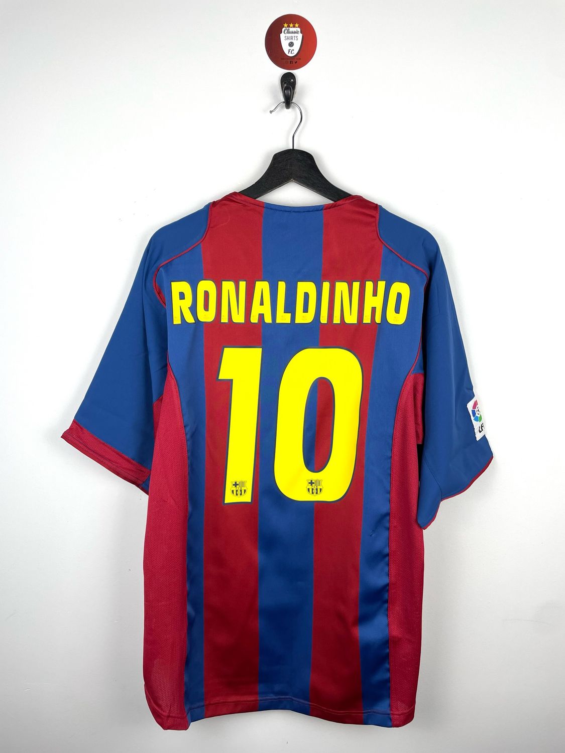 Barcelona Ronaldinho 2004-05 home shirt