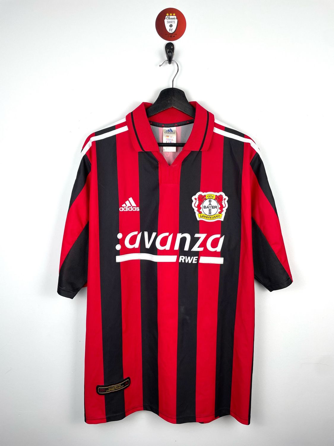 Bayer Leverkusen 2000-01 home shirt