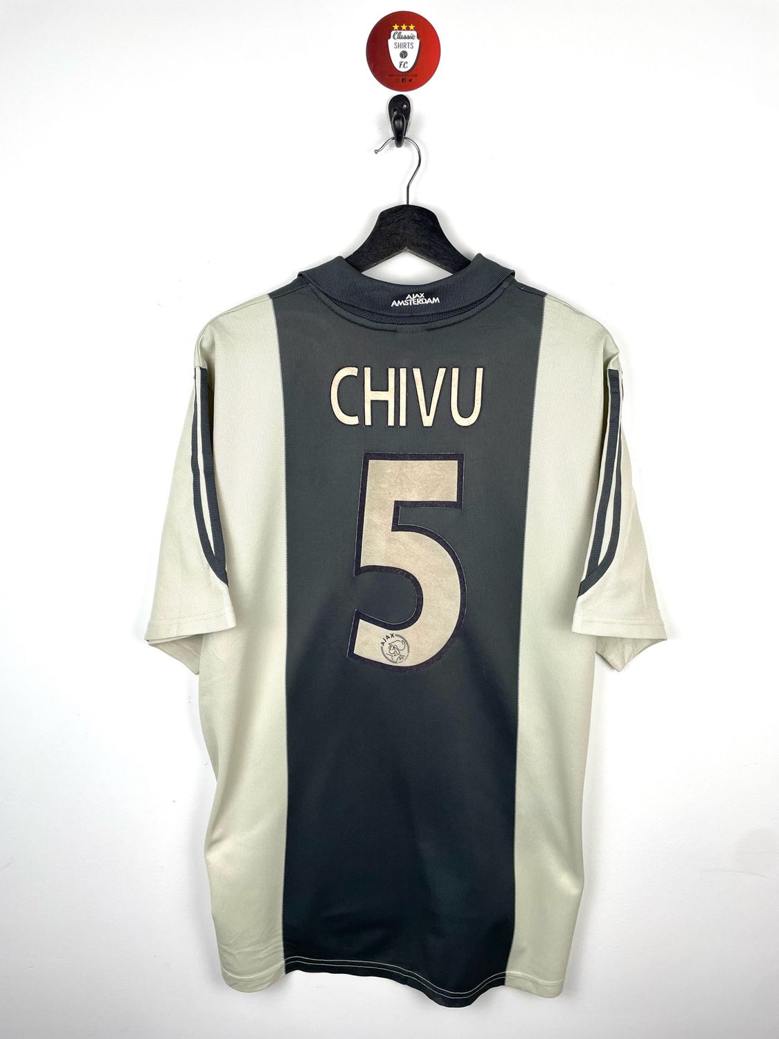 Ajax Chivu 2001-02 away shirt