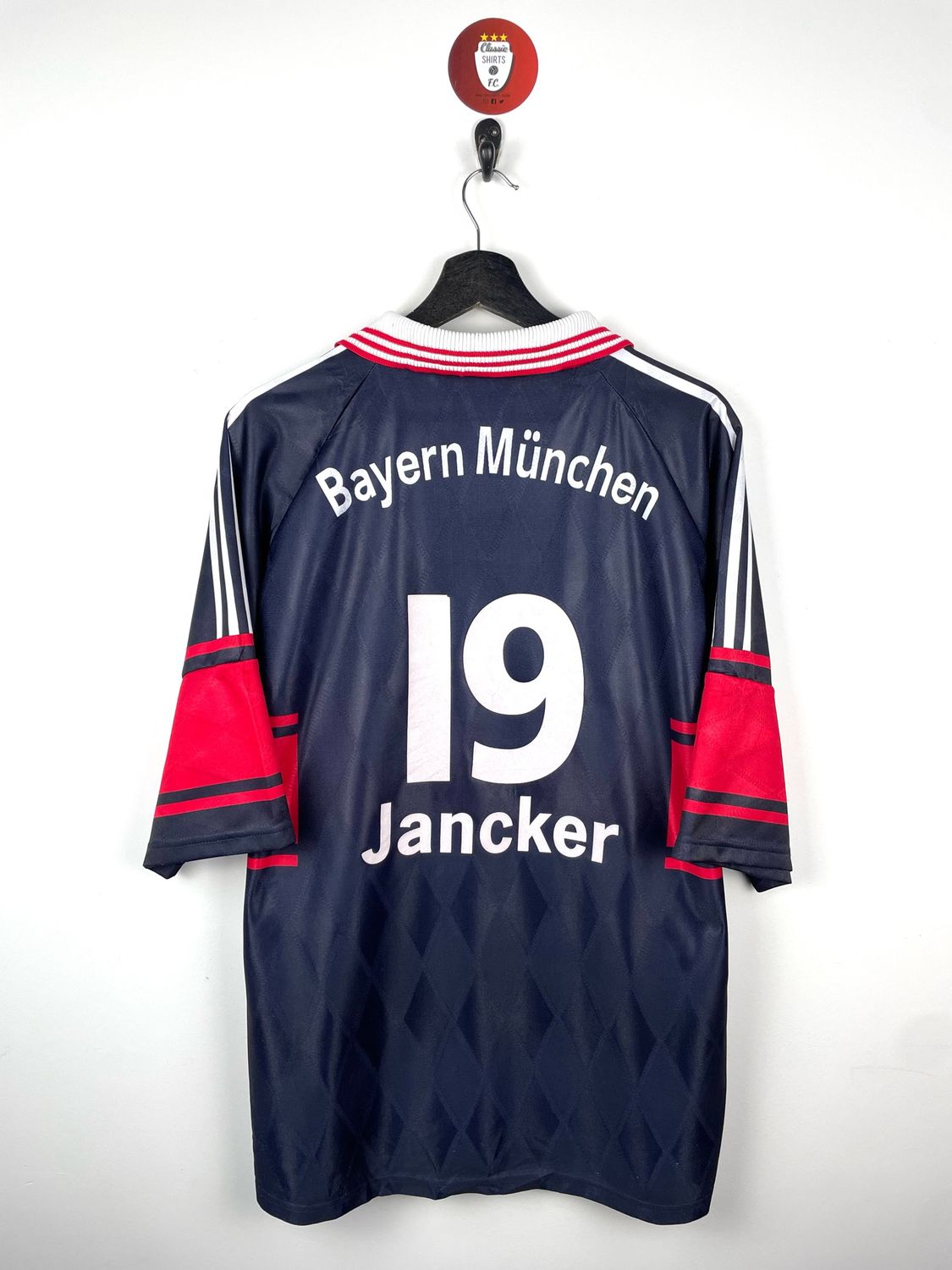 Bayern Munich Jancker 1997-99 home shirt