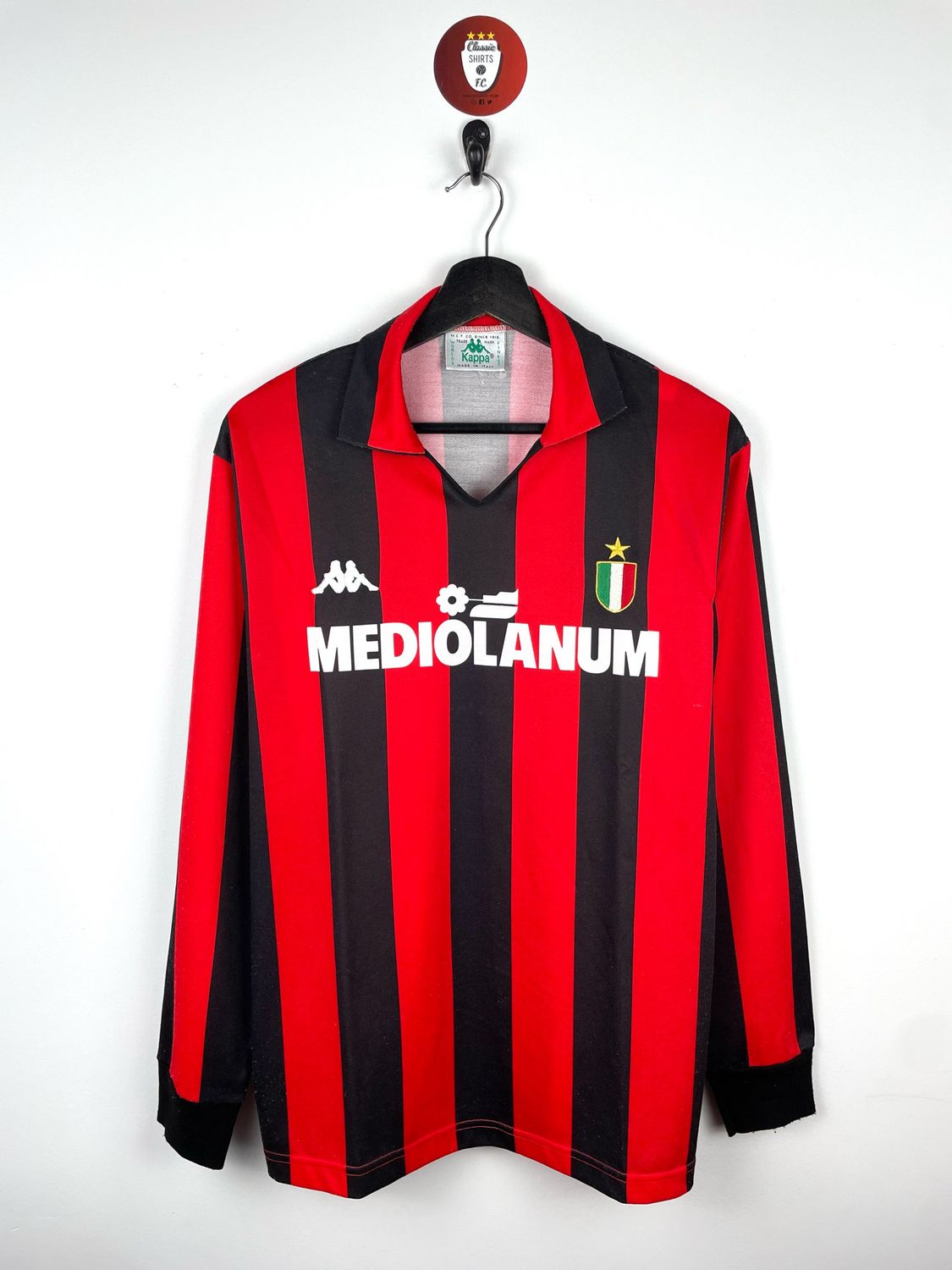 AC Milan 1988-89 home shirt