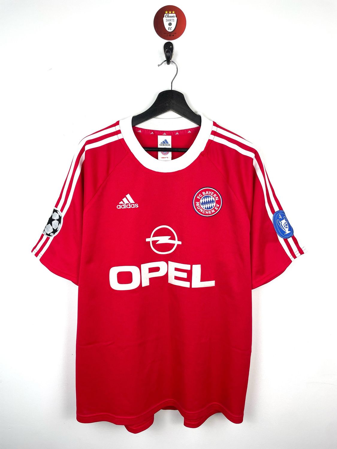 Bayern Munich 2000-02 CL shirt
