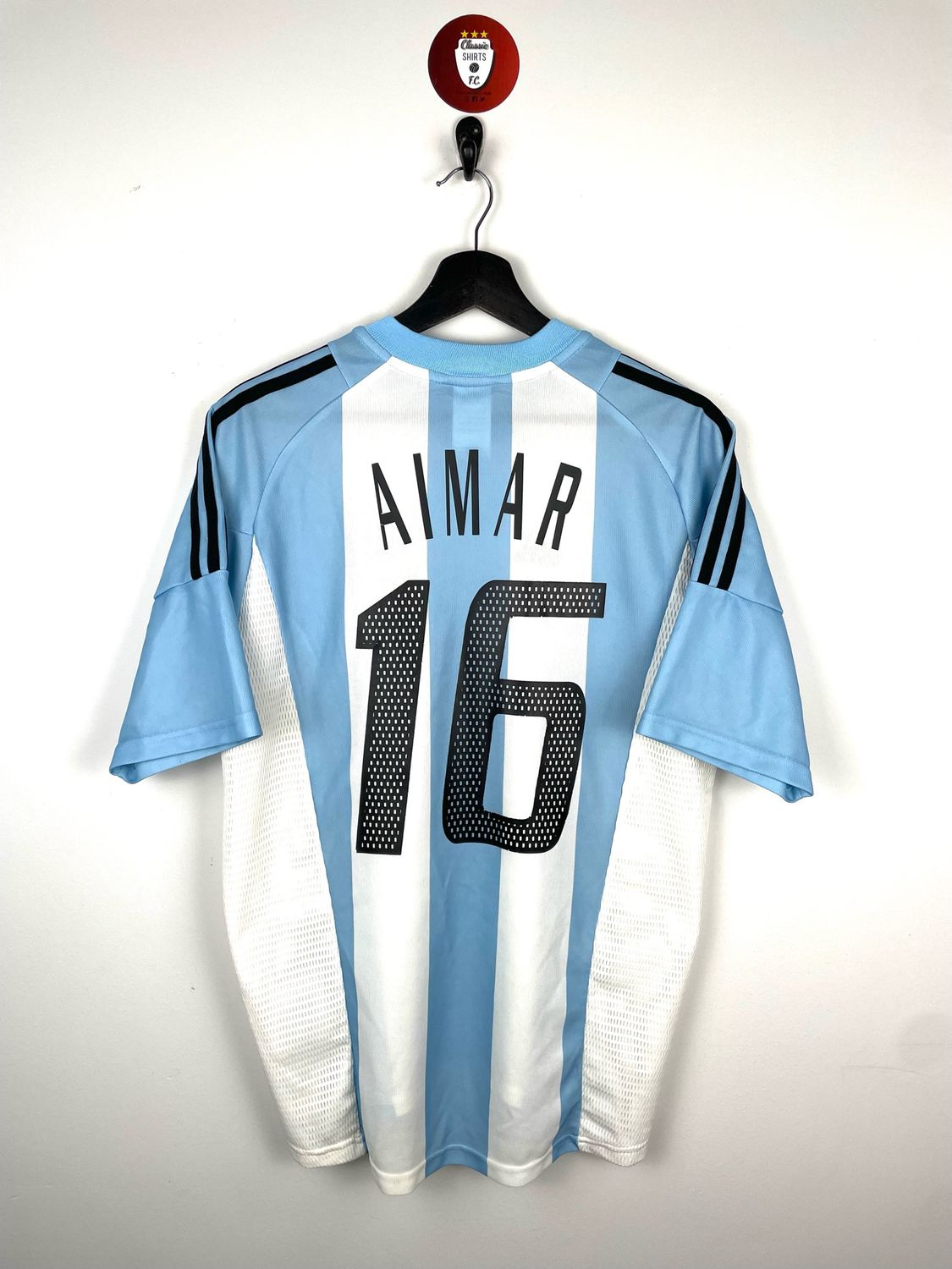 Argentina Aimar 2002 home shirt